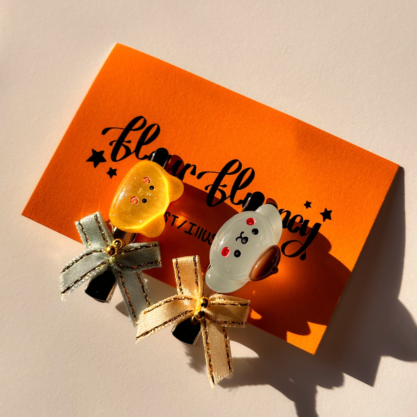 Handmade hair clips
