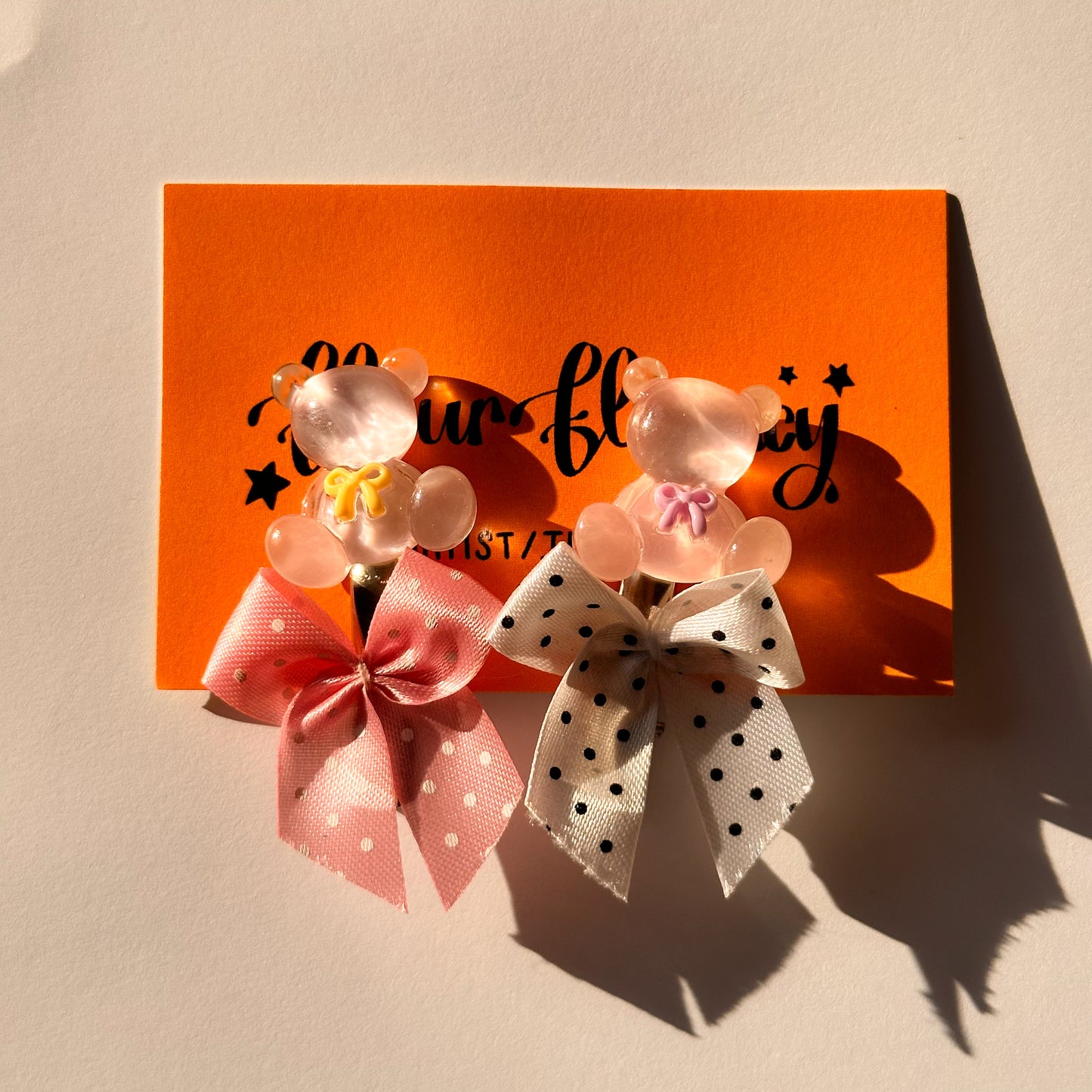 Handmade hair clips