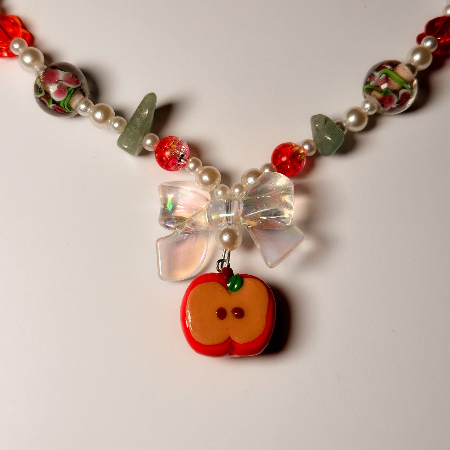 Handmade Apple Beaded set