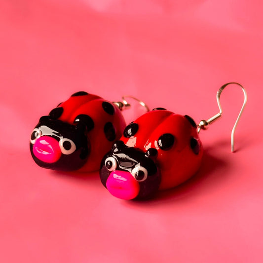 Ladybug bestie earrings