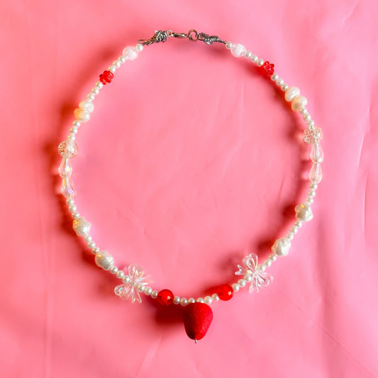 strawberry choker