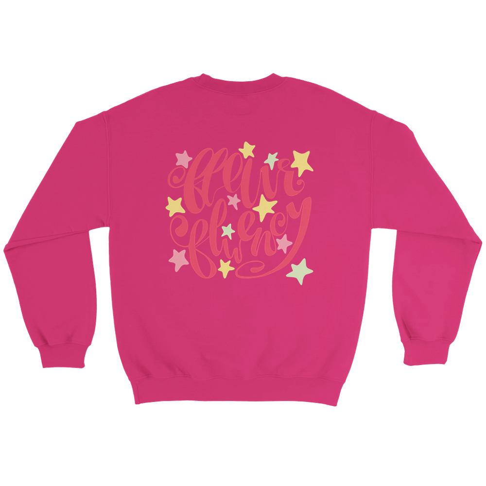 Fleurfluency Characters Sweatshirt - Multiple colours