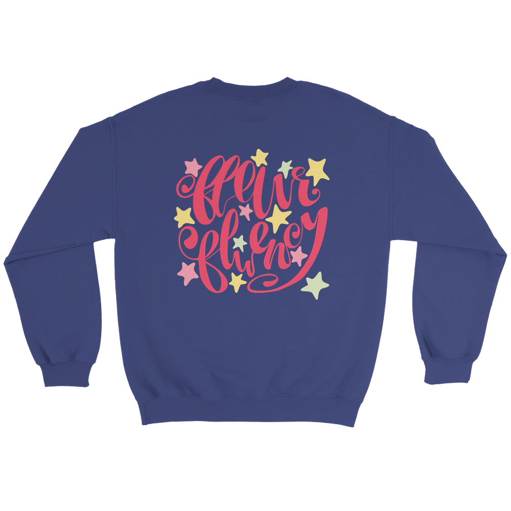 Fleurfluency Characters Sweatshirt - Multiple colours