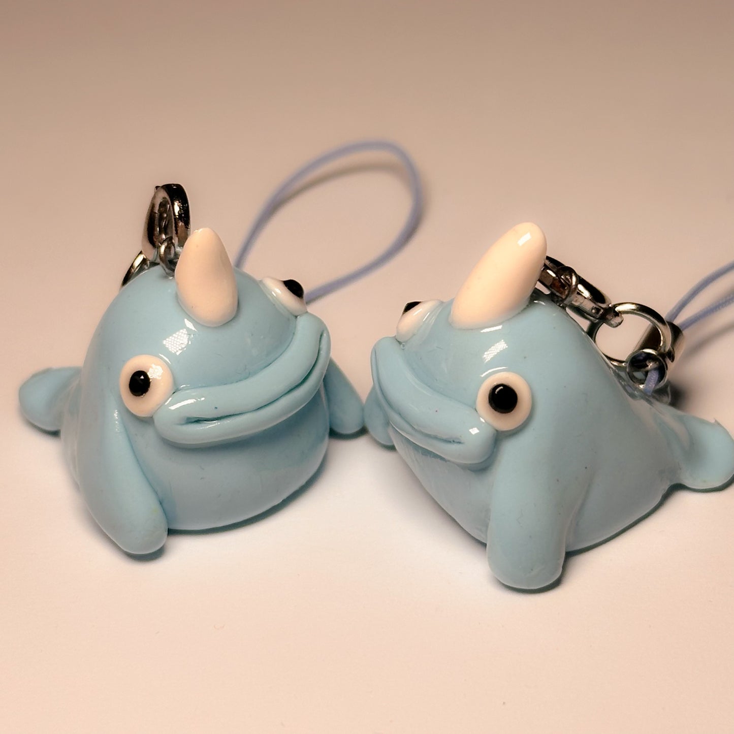 Narwhal Phone Charm