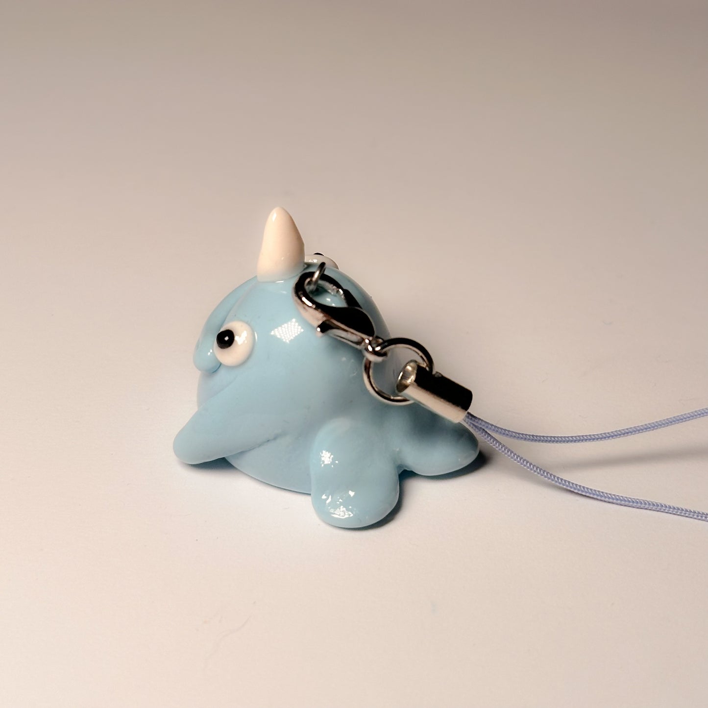 Narwhal Phone Charm