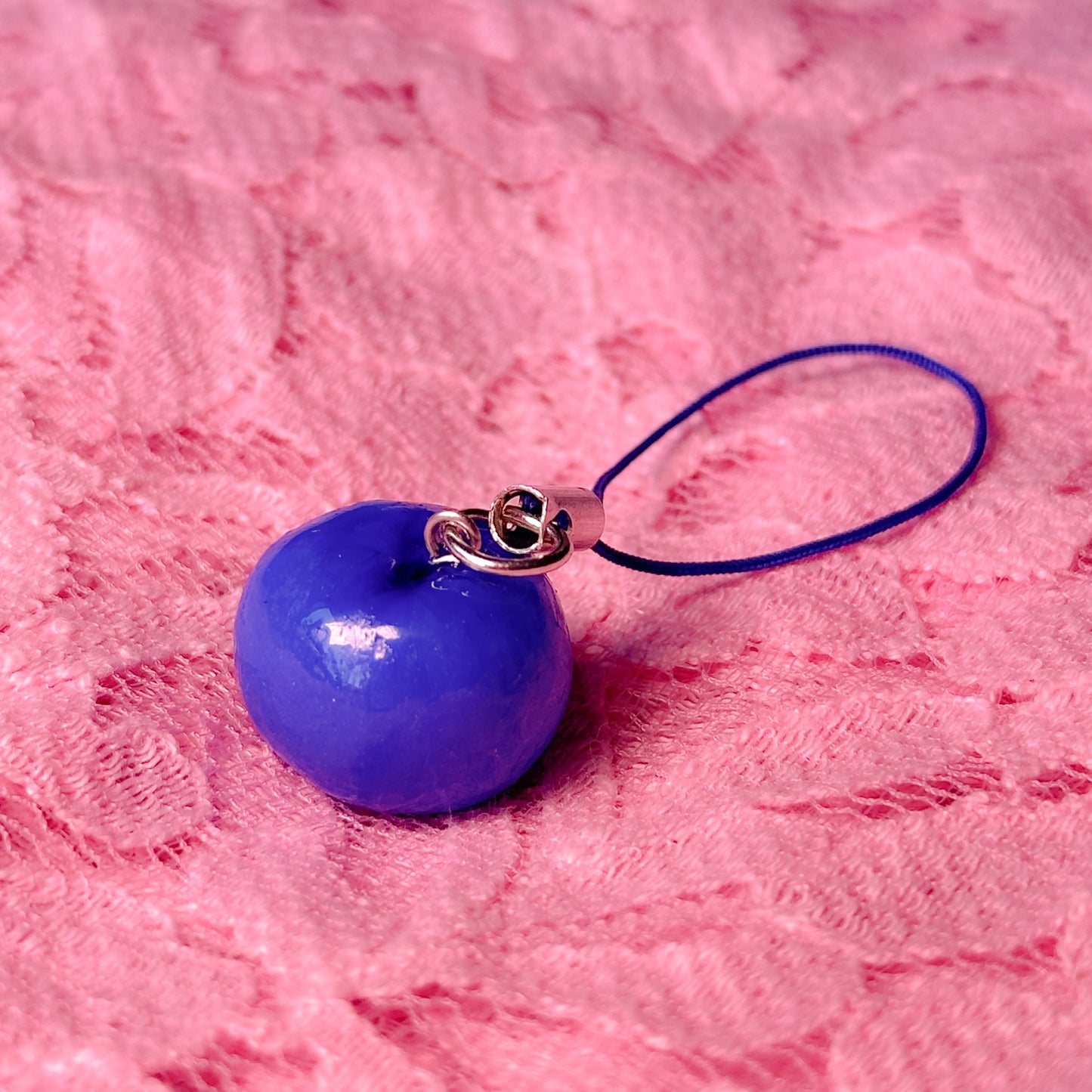 Blueberry Phone Charm