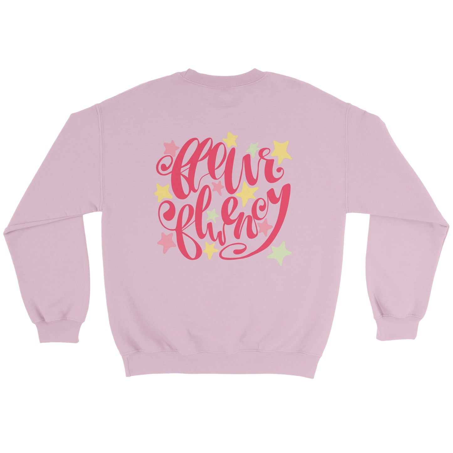 Rainbow Fleurfluency Characters Sweatshirt